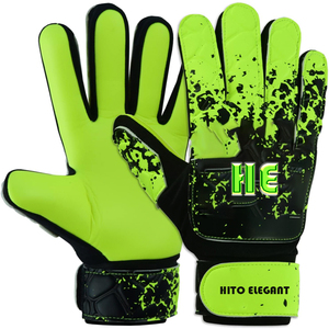 Custom Design Black and Pink Soccer Goalkeeper <b>Gloves</b> With 4mm German Latex Negative Cut With Screen Print - Product Image 5