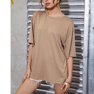 Camiseta de Algodón Puro para Mujer, Nueva Camiseta de Verano Moderna e Informal de Media Manga, Camiseta de Manga Corta para Hombre de Estilo Versátil de Proveedor BD - Product Image 1