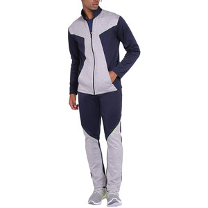 Chándal Deportivo en Oferta, con Logotipo Personalizado Impreso, 100% Algodón, Talla Grande, Ropa Deportiva para Exteriores, Traje de Calentamiento, Chaqueta Ligera con Cierre - Product Image 1