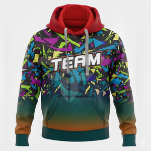 Оптовая продажа: Мужская зимняя флисовая толстовка из смесового хлопка, настраиваемая, повседневная, быстросохнущая, дышащая, 300 г - Product Image 2