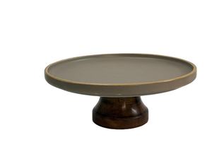 Superbe Assiette Ronde en Céramique Style Art Déco Français pour Desserts et Gâteaux – Création Artistique pour la Maison et la Table - Product Image 3