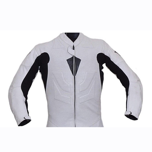 Combinaison de moto en cuir véritable unisexe, équipement de course et de conduite personnalisé pour hommes et femmes, homologuée CE - Product Image 6