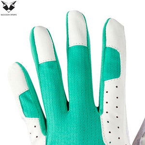 Guantes de Béisbol de Cuero para Adultos, Ligeros, Cómodos, Duraderos, Transpirables, con Logotipo Personalizado OEM ODM, Soporte para Mano Izquierda, Cierre de Velcro - Product Image 4