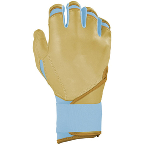 Guantes de Bateo de Béisbol Premium con Correa de Muñeca Segura, Palma de Cuero Genuino, Ajuste Flexible, Equipo Deportivo para Exteriores, Guantes de Béisbol - Product Image 4