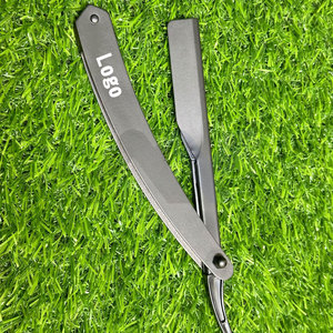 Navaja de Barbero Ecológica Personalizable con Hoja Reutilizable y Logotipo OEM para Corte de Barba - Product Image 2
