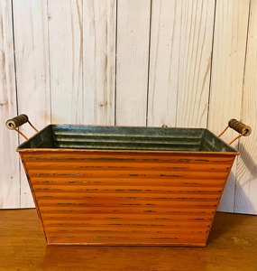 Jardinera Rectangular Grande Galvanizada, Ideal para Jardines Públicos, Paisajismo de Carreteras y Espacios Verdes Comunitarios, desde India - Product Image 1