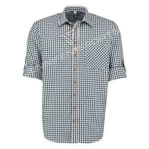 Chemise décontractée à manches longues pour homme en coton à carreaux, col rabattu, motif écossais, respirante, pour l'automne - Product Image 2