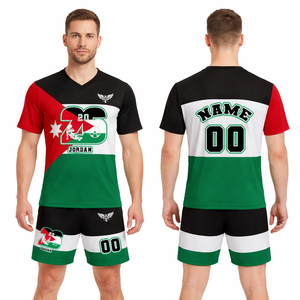 Conjunto de Uniforme de Fútbol Estilo Jordan Personalizado para Hombre, Equipación de Fútbol 2026, Uniforme de Equipo Personalizado, Ropa Deportiva Transpirable - Product Image 1