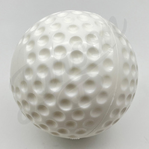 High Quality Dimple Training <b>Ball</b> Durable Plastic Practice <b>Ball</b> for <b>Baseball</b> Softball Drills Softball Pitching - Product Image 5