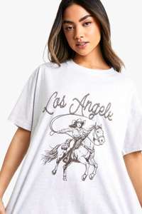 เสื้อยืดผู้หญิงทรงหลวม แขนสั้น สีพื้น ผ้าฝ้ายนุ่ม สไตล์ลำลอง ใส่สบาย เหมาะกับฤดูร้อน - Product Image 3