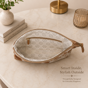Sac à bandoulière en cuir véritable de vachette à poils, style western, avec franges, pour femme |   Sac à bandoulière en cuir artisanal travaillé à la main, style bohème - Product Image 4