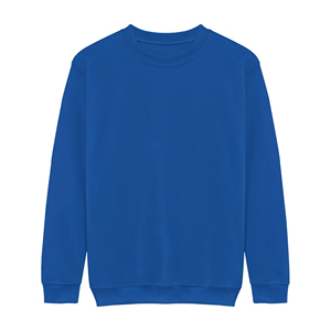 Sudadera Nueva de Alta Calidad al por Mayor, Personalizada, de Peso Normal, Cuello Redondo, 100% Algodón, para Hombre, Color Azul Marino - Product Image 3