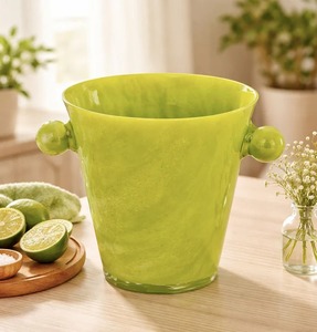 Cubo de Hielo de Resina Premium para Botellas de Vino, Cubo de Hielo Cilíndrico de Resina, Soporte para Vino, Cubo de Hielo de Resina para Champaña, Diseño de Cubo de Hielo - Product Image 1