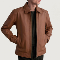 Nouvelle veste en cuir pour homme, design élégant et tendance, nouvelle arrivée, qualité supérieure, cuir de vachette.