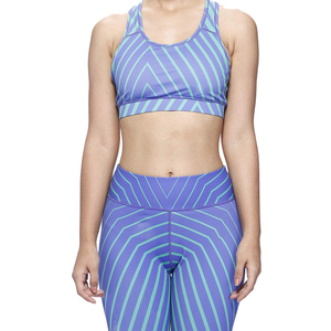 Ensemble de yoga 2 pièces sans couture pour femmes, dernière conception, sublimation, combinaison de sport décontractée pour femmes, leggings, ensemble de soutien-gorge de sport - Product Image 6