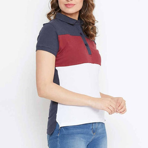 Polo deportivo para mujer, camiseta de manga corta con cuello, tela transpirable, ropa deportiva cómoda para entrenamiento de tenis y golf al aire libre - Product Image 2