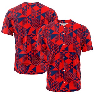Camiseta de Béisbol Sublimada Personalizada con Nombre de Equipo 00, Unisex, Manga Corta, Poliéster, Absorbe la Humedad, Corte Regular, para Todas las Temporadas - Product Image 3