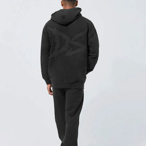 Nouveauté : Sweats à capuche pour hommes de qualité supérieure, imprimés en relief, 100% coton, décontractés, écologiques, respirants, en molleton - Product Image 4