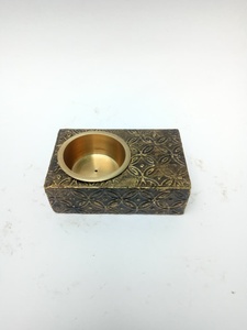 Most demanding Design Metal Cladding Bakhoor <b>Burner</b> MDF Metal Cladding Mubkhar Incense <b>Burner</b> Metal Mubkhar at low factory Price - Product Image 6
