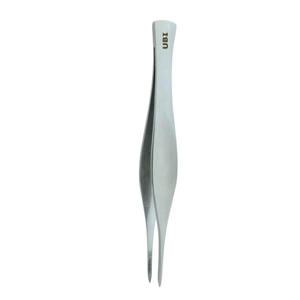 Pince à épiler technique UBI UBI-408 à pointe fine de précision, multi-usages, pour bijoux et horlogerie, 110 mm, en acier à haute teneur en carbone - Product Image 4