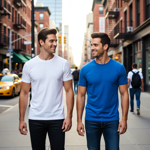 Camiseta Casual Premium para Hombre, 100% Algodón, 210 g/m², Cuello Redondo, Estampado, de Alta Calidad, Ecológica, de Secado Rápido y Transpirable, para Verano - Product Image 2