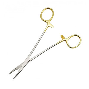 Olsen Hegar Needle Holder Needle <b>Driver</b> with Scissors Cutting Edges Scissor Clamp Forceps with Tungsten Carbide Ophthalmic - Product Image 1