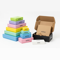 Boîte d'emballage en carton écologique personnalisée, boîte cadeau rigide en papier avec couvercle pour l'expédition
