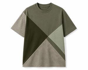 Men's Regular Fit Short Sleeve O-Neck T-Shirt Solid Knitted Casual Style 100% Polyester Quick Dry 180g - Product Image 4