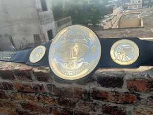 Custom Wrestling Championship Belt Wrestling Heavy Weight Championship Belt Wrestling Light Weight Championship Belt - Product Image 3