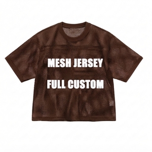 2026 Premium Eco Friendly Moisture Wicking 100% <b>Polyester</b> Mesh <b>Tshirt</b> Boys Girls Soccer Jersey Quick Dry Breathable Sportswear - Product Image 1