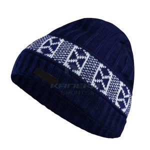 Hot Selling High Quality Acrylic Jacquard Solid Common Unisex Adjustable Winter Warm Outdoor Beanie <b>Hat</b> - Product Image 3