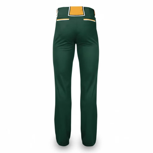 Pantalons de baseball respirants sur mesure pour hommes, taille plus, en coton et polyester, vêtements de sport - Vente en gros de pantalons de baseball et de softball - Product Image 2
