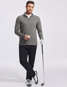 Suéter ligero con cierre de cremallera para hombre - Product Image 5