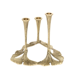 Portavelas doble de hierro de alta calidad con acabado en polvo para decoración de bodas y cumpleaños - Product Image 2