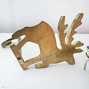 Vintage Style Metal Christmas <b>Stocking</b> <b>Holder</b> Rustic Mantel Hook Decoration feltsocks - Product Image 3