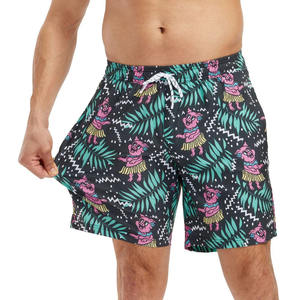 Shorts de bain pour hommes personnalisés 2026, coupe-vent, respirants, séchage rapide, taille élastique, pour l'été, vente en gros - Product Image 3