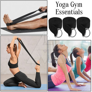 Solid Color Fitness Training <b>Yoga</b> Straps Reasonable Price <b>Yoga</b> Straps Light Weight <b>Yoga</b> Straps - Product Image 5