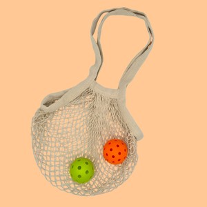 Raquettes de pickleball en fibre de verre de la marque TOPPRO, très vendues - orange et vert pomme, poignée en PU premium, embout en cristal - Product Image 1