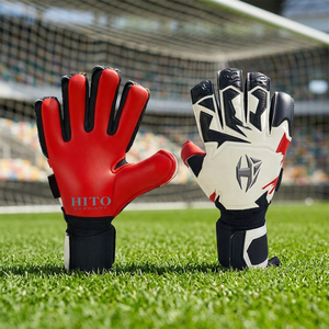 Breathable Professional Protect Soccer Goalkeeper Gloves With Finger Guard German Latex Soccer Goalkeeper Gloves - Product Image 3