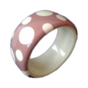 Best Quality Luxury <b>Resin</b> <b>Jewellery</b> Pink Clear Bangle Bracelets for Women From Indian Exporter - Product Image 4