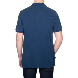 T-shirts de golf personnalisés pour hommes avec logo – Respirants, tricotés, grandes tailles, blancs et noirs unis, en coton et polyester, brodés et imprimés - Product Image 3