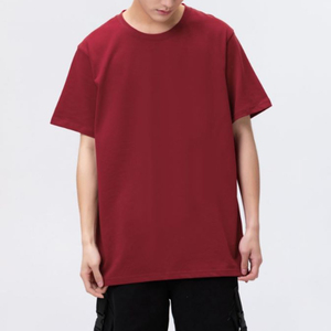 Men Cotton Heavy Weight Plain Crew Neck Custom Oversized <b>Tshirts</b> for Men High Street Style Made in Pakistan - Product Image 6