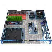 Paquete de Arcade VR Interior de Alto Retorno de Inversión, Diseño de Parque Temático VR Llave en Mano, Centro de Entretenimiento de Realidad Virtual 9D Completo, Configuración de Negocio