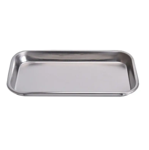 Plateau d'instruments chirurgicaux stériles en acier inoxydable, taille personnalisée, manuel, pour salle d'opération hospitalière et laboratoire médical - Product Image 3