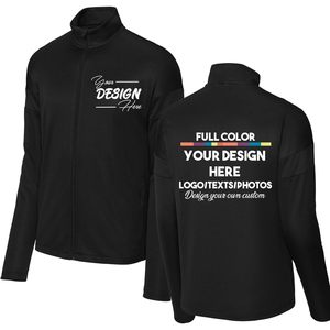 2025 Veste de voyage à glissière complète St800 pour hommes personnalisée avant et arrière imprimée avec logo et textes photo - Product Image 4