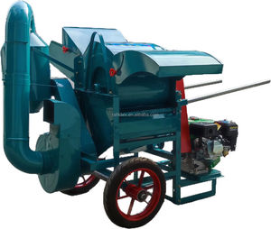 Grande capacità di risone sgusciatore di riso <span class=keywords><strong>thrasher</strong></span>/frumento di soia trebbiatrice con motore forte - Product Image 4