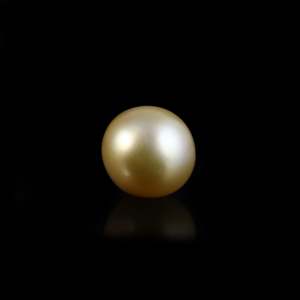 Perle dorée artisanale de 5,8 carats, pierre précieuse en vrac pour bijoux fins - Product Image 2