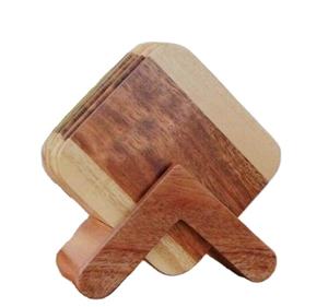 Decorative Ecofriendly Environmental Wedding <b>Water</b> <b>Absorbing</b> Drinks Wood Cork Coaster Non-Slip Coffee Tea Cup Coaster Decoration - Product Image 1