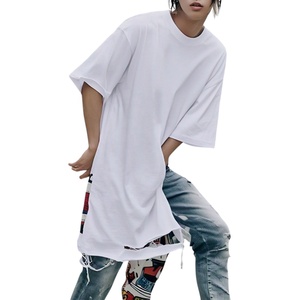 T-shirt à manches courtes pour homme 100% coton, épaules tombantes, graphique baggy surdimensionné, impression numérique lourde, coupe ample, longue durée - Product Image 1