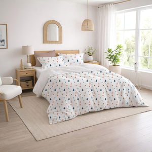 Ensemble de housse de couette en coton minimaliste, ultra douce, avec coutures durables et lavable en machine - Product Image 3